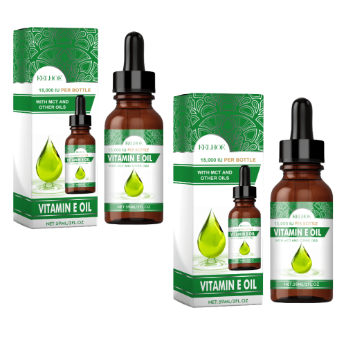 EELHOE Vitamin E Oil Repair Perm Damage Dry Frizz Moisturizing Skin Care Multi-Active Essential Oil
